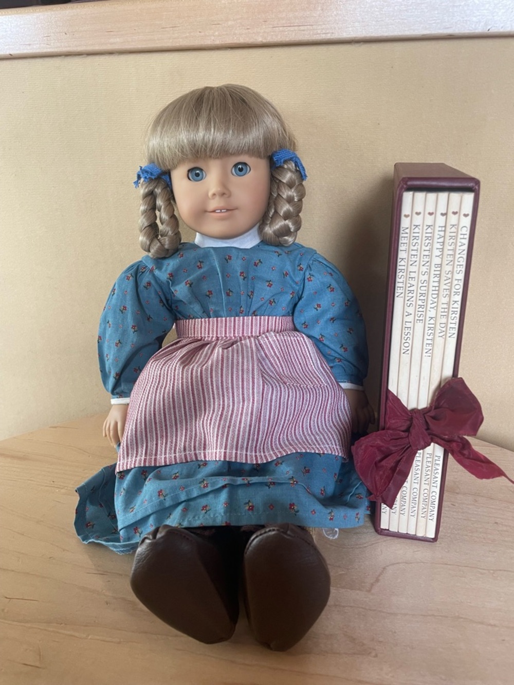 American Girl/Pleasant Company Kirsten 90’s Factory Braids and Keepsake Edition
